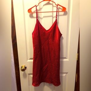 Cacique scarlet polka dot nightdress 14/16